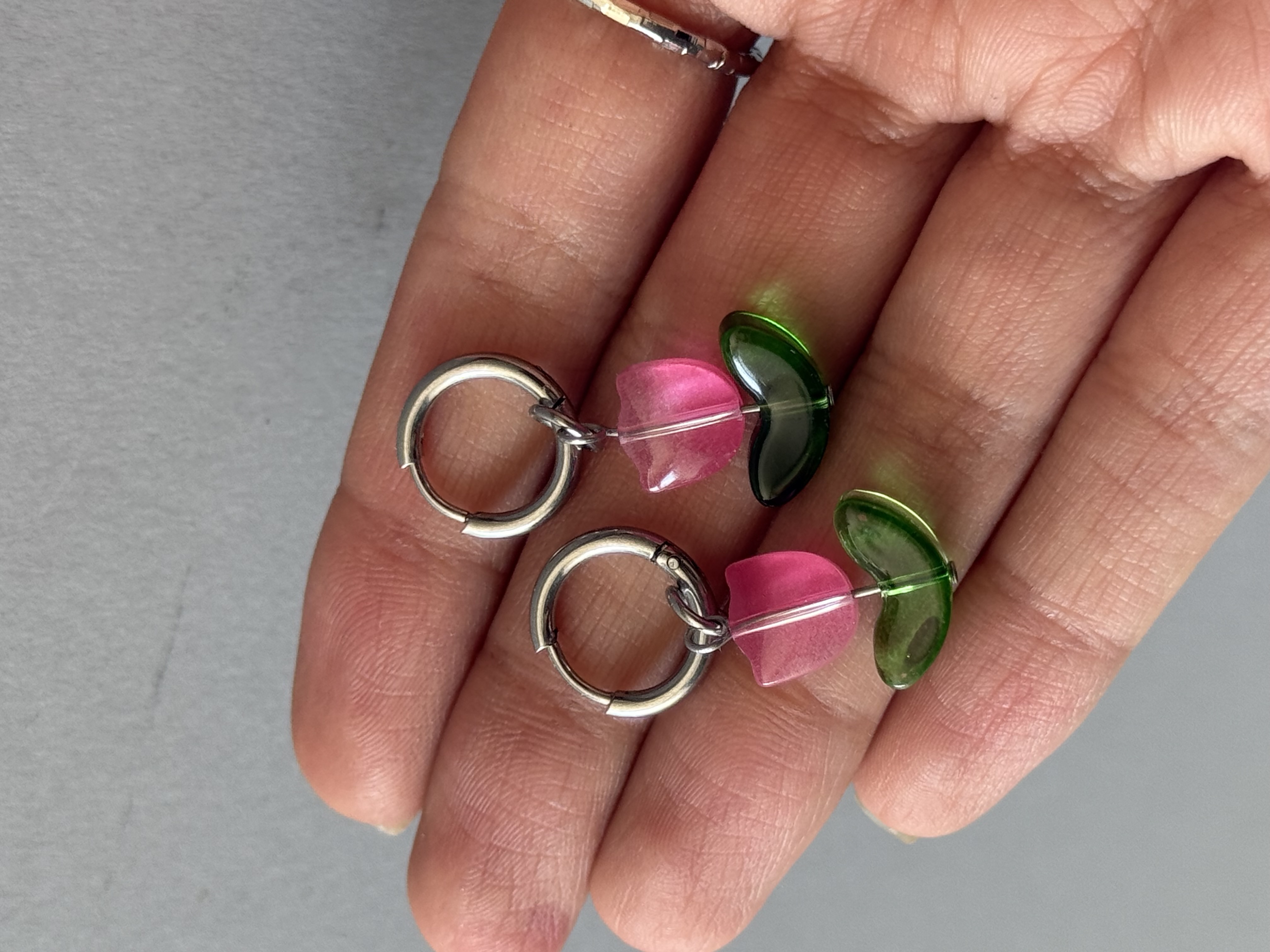 گوشواره لاله ابدی 🥹🌷✨