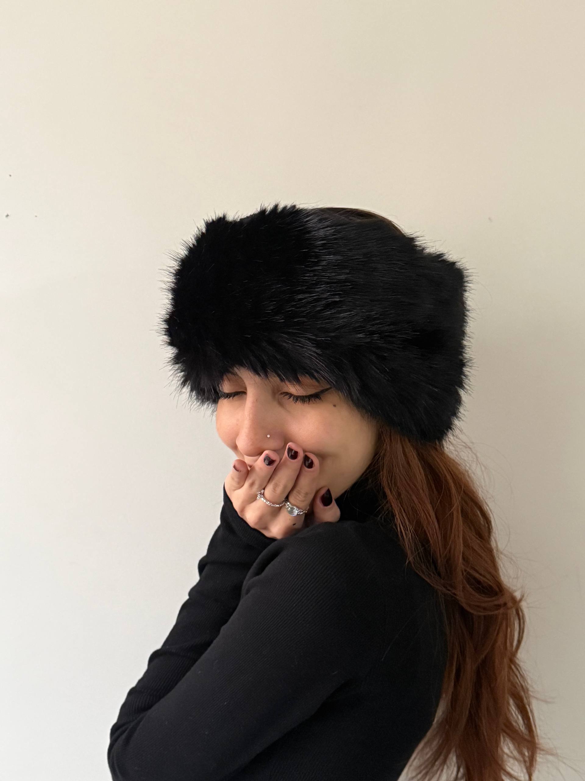 هدبند پشمی روسی💕