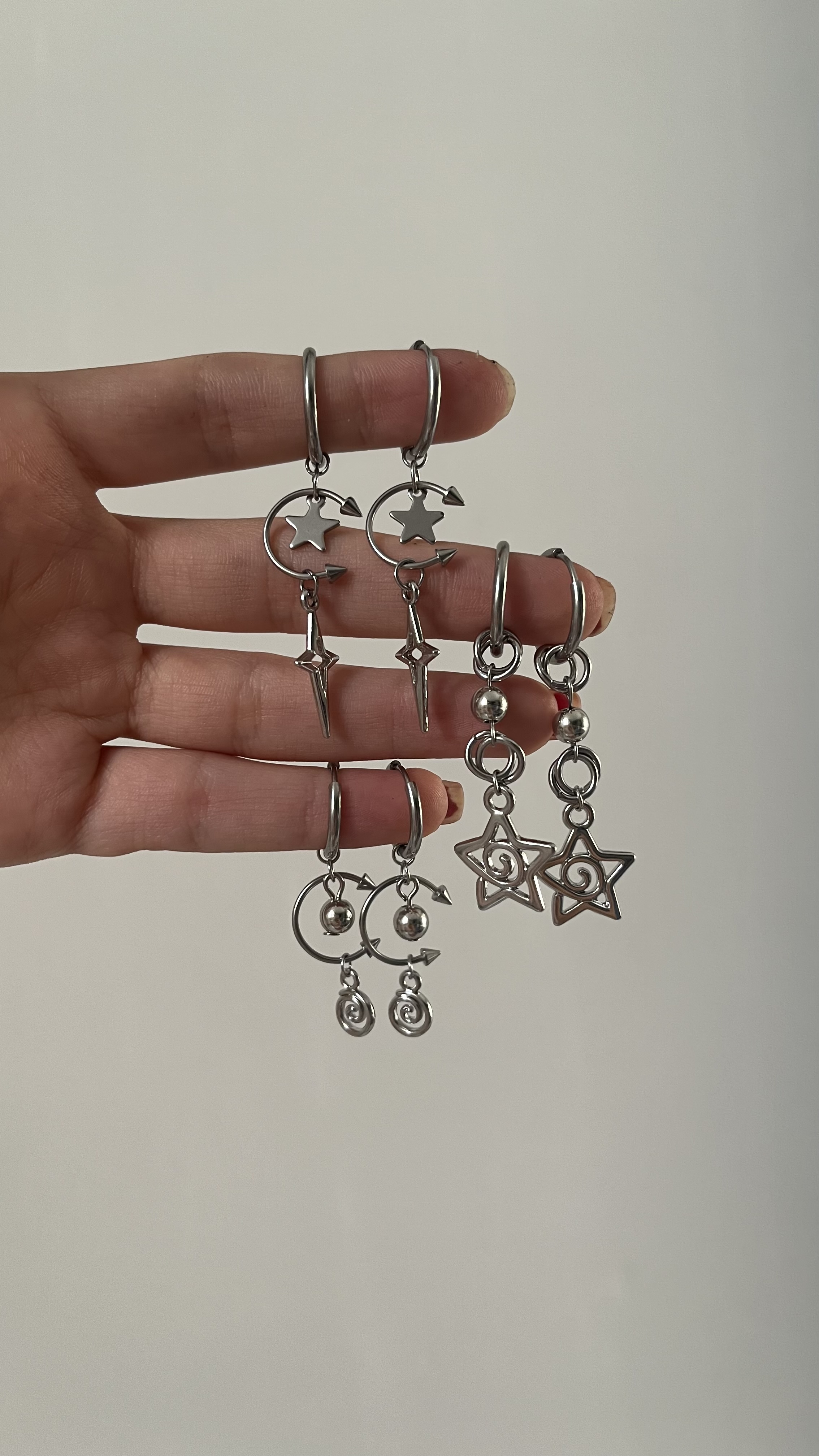 کالکشن گوشواره‌ی اسپیرال استار🌟🌀